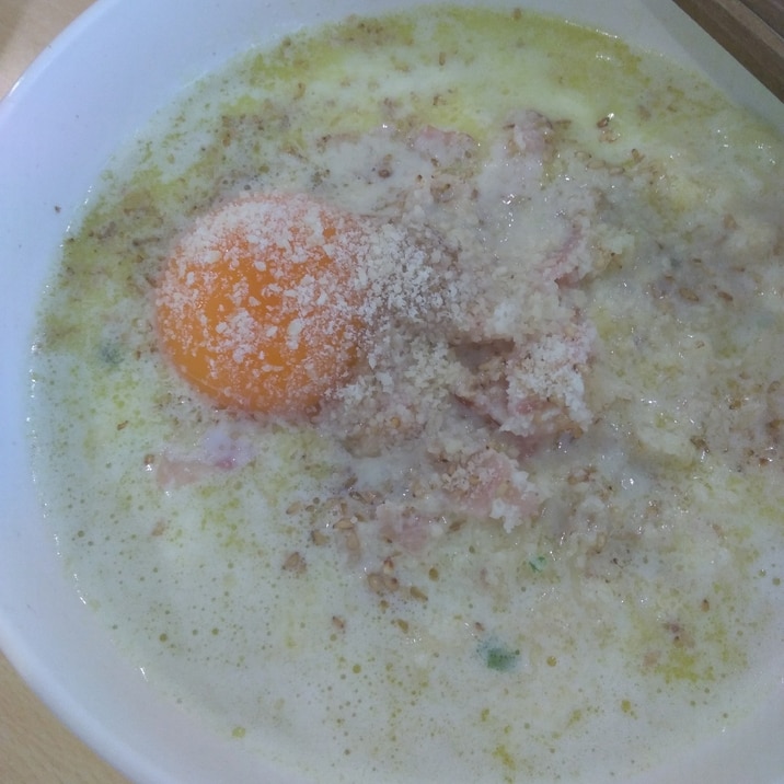 Tvでやってた サッポロ塩ラーメンカルボナーラ風 レシピ 作り方 By Pnsanchi Yuki 楽天レシピ